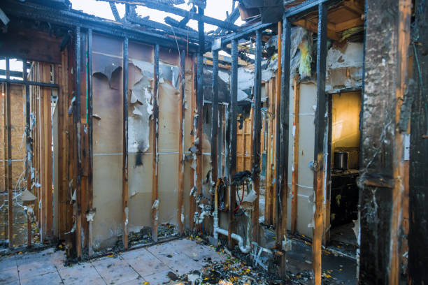 Professional Fire Damage Removal technician working in Council Grove, KS